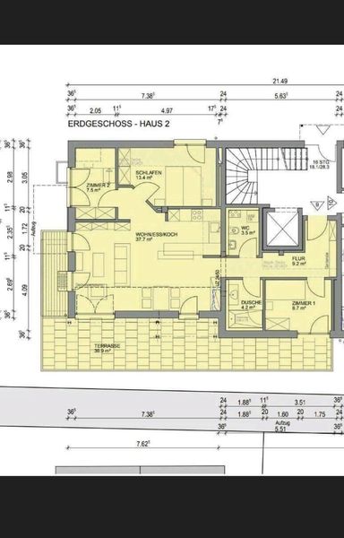 Schöne Vier-Zimmer Wohnung Stadtmitte